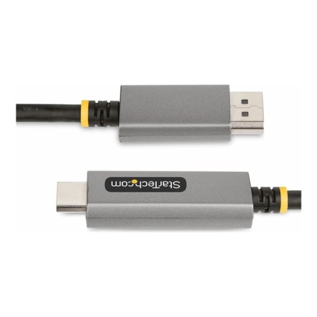 Cable displayport a hdmi 8k startech 2m - macho - macho - gris
