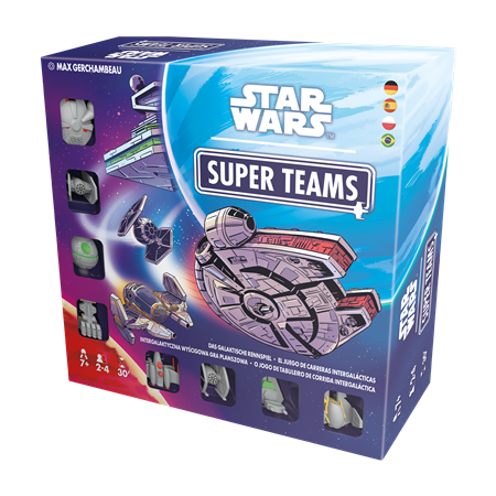 Juego de mesa star wars super teams