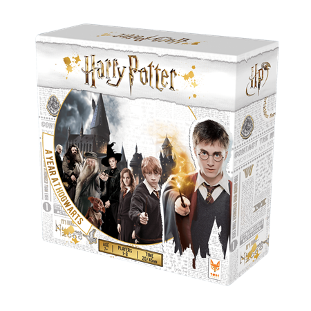 Juego de mesa harry potter: un año en hogwarts