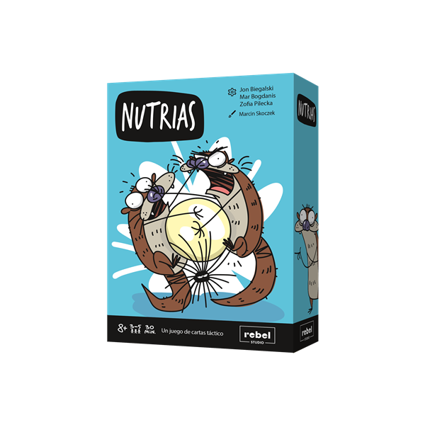Juego de mesa nutrias