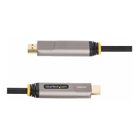 Cable usb tipo c a hdmi - usb tipo a startech 9.15m - macho - macho - negro
