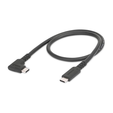Cable usb tipo c startech 0.5m - macho - macho - negro