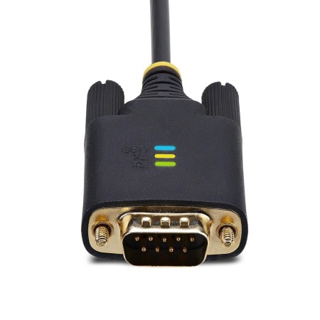 Cable usb tipo a a 2x rs232 db9 startech 4m - macho - macho
