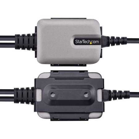 Cable usb tipo a a 2x rs232 db9 startech 4m - macho - macho