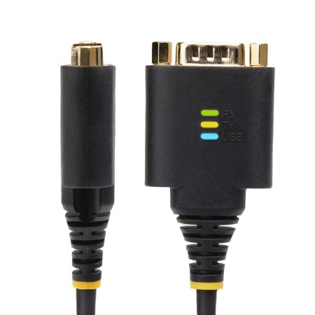 Cable usb tipo a a 2x rs232 db9 startech 0.60m - macho - macho