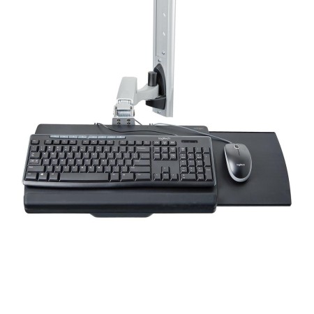 Soporte pared startech vesa hasta 27 pulgadas 100x100mm max 10kg + soportes cpu y teclado y raton