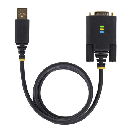 Cable usb tipo a a rs232 db9 startech 1m - macho - hembra - negro
