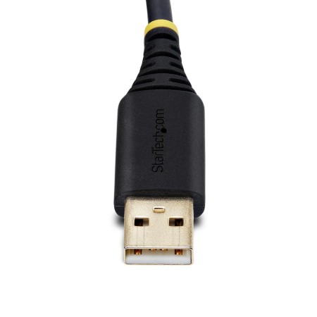 Cable usb tipo a a rs232 db9 startech 2m - macho - hembra - negro