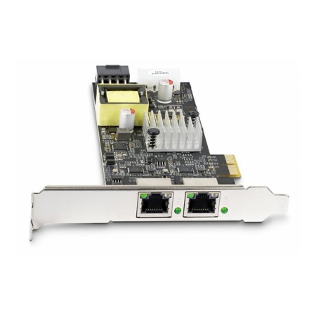 Tarjeta de red startech pr22gip - network - card 2x rj45 pci express 2.0
