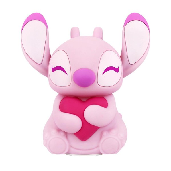 Lampara táctil enesco disney stitch angel con corazón