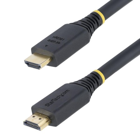 Cable hdmi 4k startech 15m - macho - macho - negro