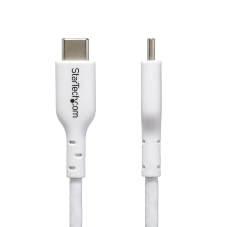 Cable usb tipo c startech 2m - macho - macho - blanco