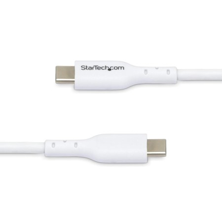 Cable usb tipo c startech 2m - macho - macho - blanco