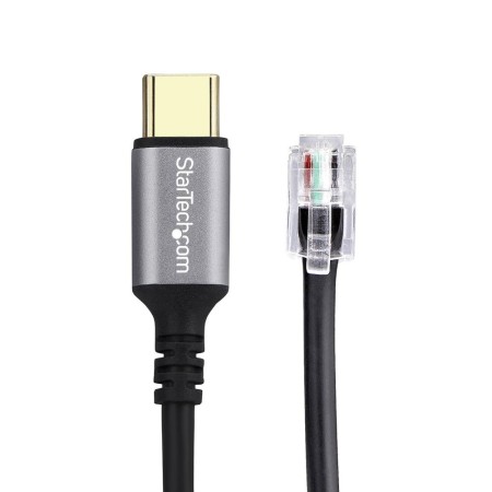 Cable usb tipo c a rj9 startech 1.8m