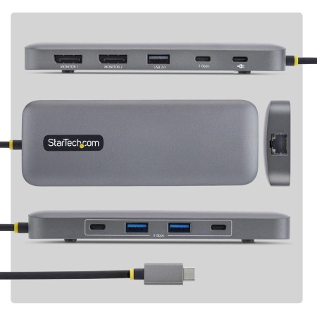 Docking station startech usb tipo c 10 en 1