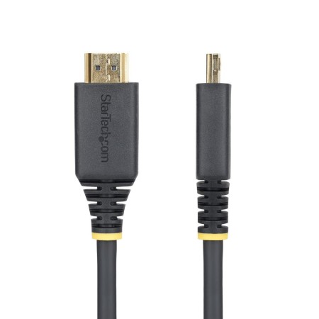 Cable hdmi 4k con agarre startech 1m - macho - macho - negro