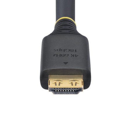 Cable hdmi 4k con agarre startech 7m - macho - macho - negro