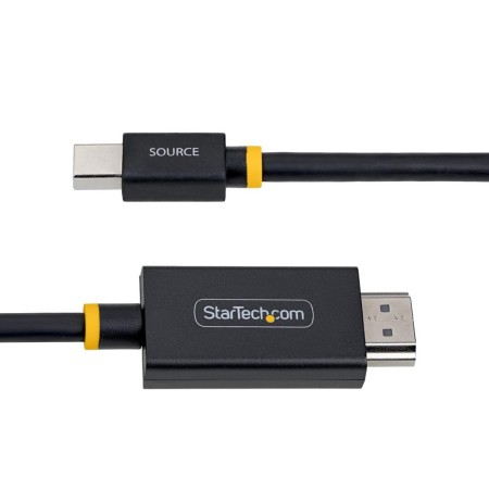 Cable mini dp a hdmi startech 1m - macho - macho - negro