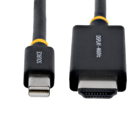 Cable mini dp a hdmi startech 1m - macho - macho - negro