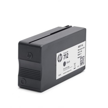 Cartucho de Tinta Original HP nº712/ Negro