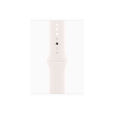 Apple Watch Series 11/ GPS/ Cellular/ 46mm/ Titanio Dorado/ Correa Deportiva Rosa Rubor M/L