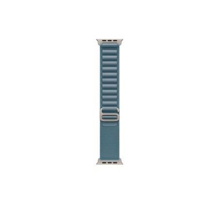 Apple Watch Ultra 3/ GPS/ Cellular/ 49mm/ Caja de Titanio Natural/ Correa Loop Alpine Azul Claro S
