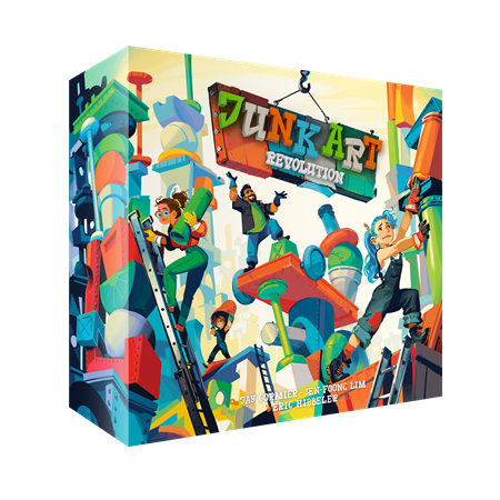 Juego de mesa junk art revolution