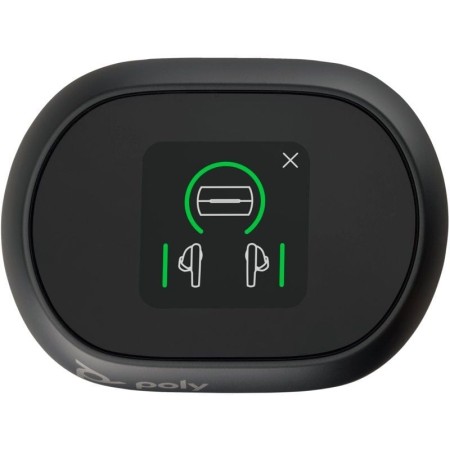 Auriculares Bluetooth Poly Voyager Free 60+ UC M con estuche de carga + Adaptador BT700/ Autonomía 10h/ Negros