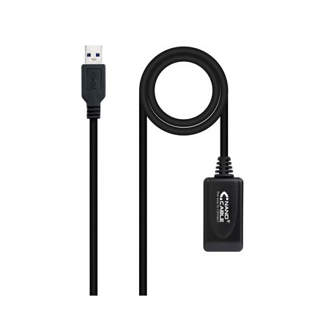 Cable prolongador nanocable con amplificador usb 3.0 usb - a - m - usb - a - h 5 m