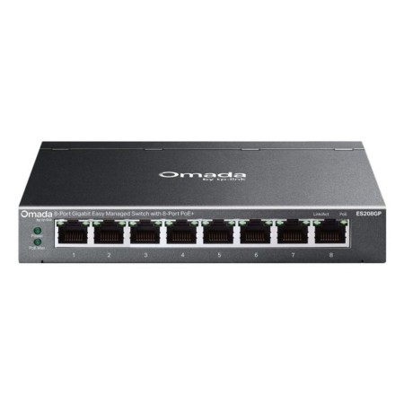 Switch tp - link omada es208gp 8 puertos