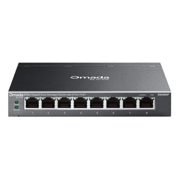 Switch tp - link omada es208gp 8 puertos