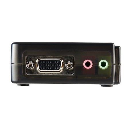 Conmutador kvm startech 4 puertos todo incluido