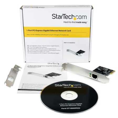 Tarjeta de red startech st1000spex2 10 - 100 - 1000 rj45