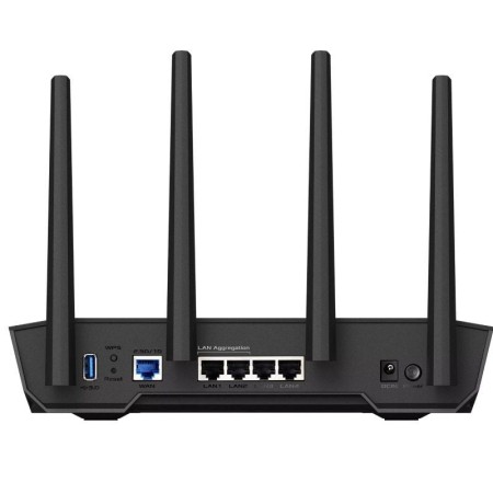 Router Gaming Inalámbrico Asus TUF AX4200/ WiFi 6/ 4200Mbps/ 2.4GHz 5GHz/ 4 Antenas/ WiFi 802.11ax/ac/n/a/ - n/b/g