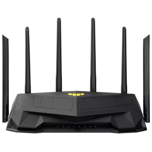 Router Gaming Inalámbrico Asus TUF AX6000/ WiFi 6/ 6000Mbps/ 2.4GHz 5GHz/ 6 Antenas/ WiFi 802.11ax/ac/n/a/ - n/b/g