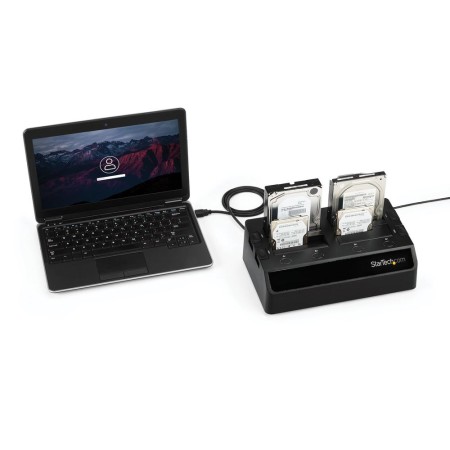 Docking station para disco duro sata3 startech 4 en 1