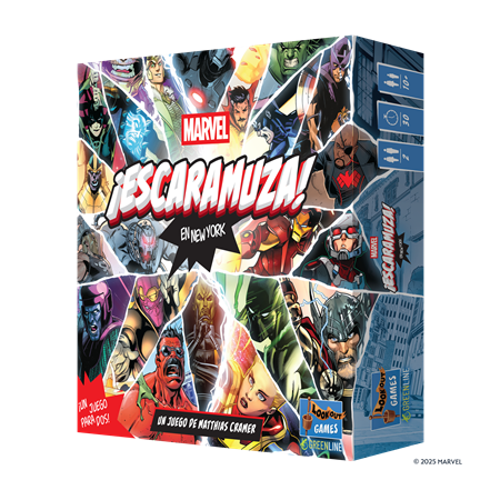 Juego de mesa marvel ¡escaramuza! en new york