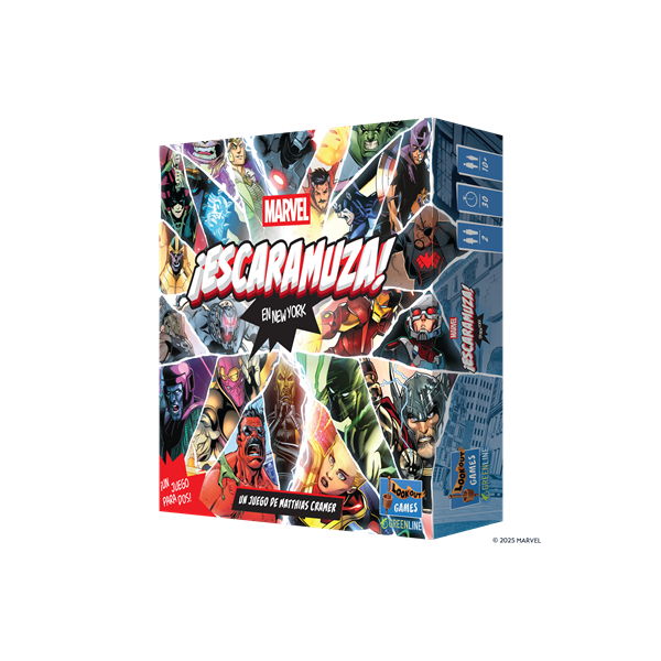 Juego de mesa marvel ¡escaramuza! en new york
