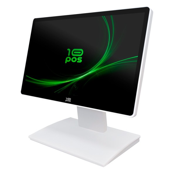 Monitor tpv tactil 15.6 pulgadas 10pos  vga藙 & usb. vesa 75x100 blanco