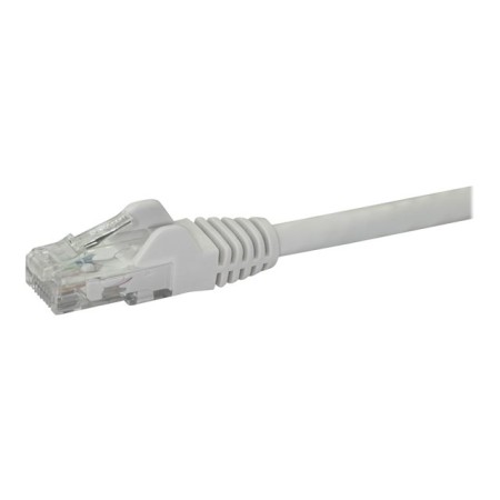 Cable de red startech latiguillo rj45 utp cat6 7m blanco