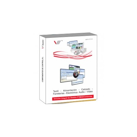 Software gestion v3 tpv para comercios 1 usuario licencia electro perpetua incluye 1 año matenimiento