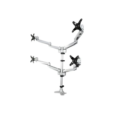 Soporte mesa startech vesa hasta 27 pulgadas 100x100mm max 45.2kg brazo cuadruple