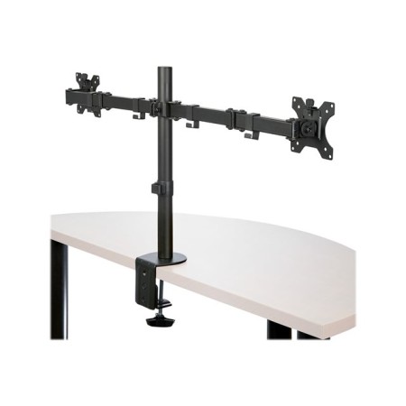 Soporte mesa startech vesa hasta 32 pulgadas 100x100mm max 8kg brazo doble
