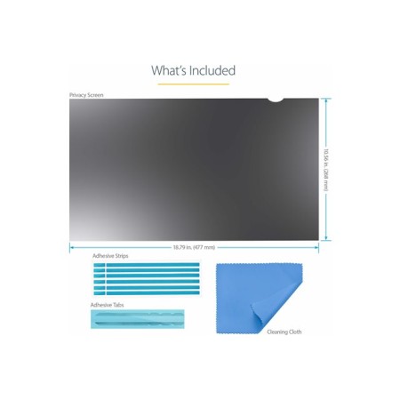 Filtro de privacidad universal startech para monitor 21.5 pulgadas