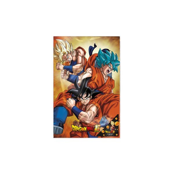 Poster 3d 58x38 cm champa goku states dragon ball super