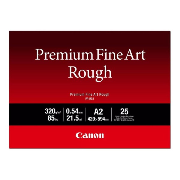 Papel canon fa - rg1 a2 25 hojas