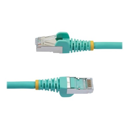 Cable de red startech latiguillo rj45 lszh s - ftp cat6a 10m aqua