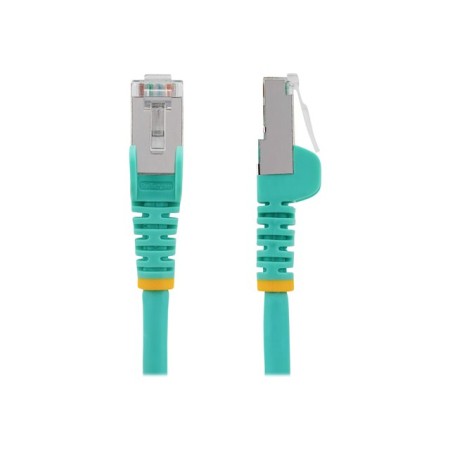 Cable de red startech latiguillo rj45 lszh s - ftp cat6a 10m aqua