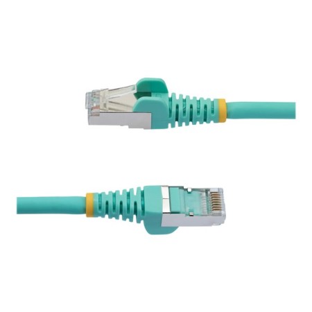 Cable de red startech latiguillo rj45 lszh s - ftp cat6a 3m aqua
