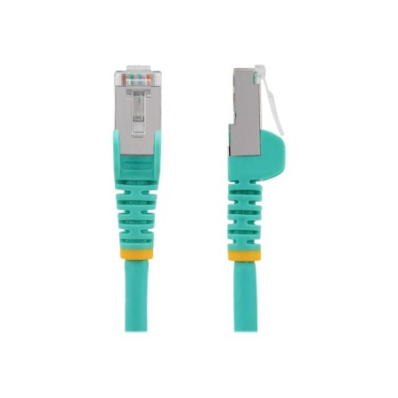 Cable de red startech latiguillo rj45 lszh s - ftp cat6a 7.5m aqua